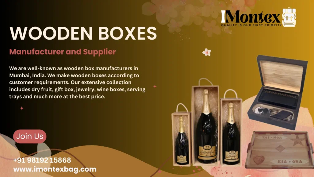 wooden boxes, wooden products maker, manufacturer, supplier