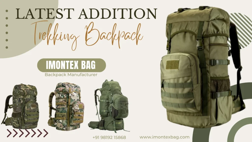 army design backpack, trekking, travel, hiking bag and backpack