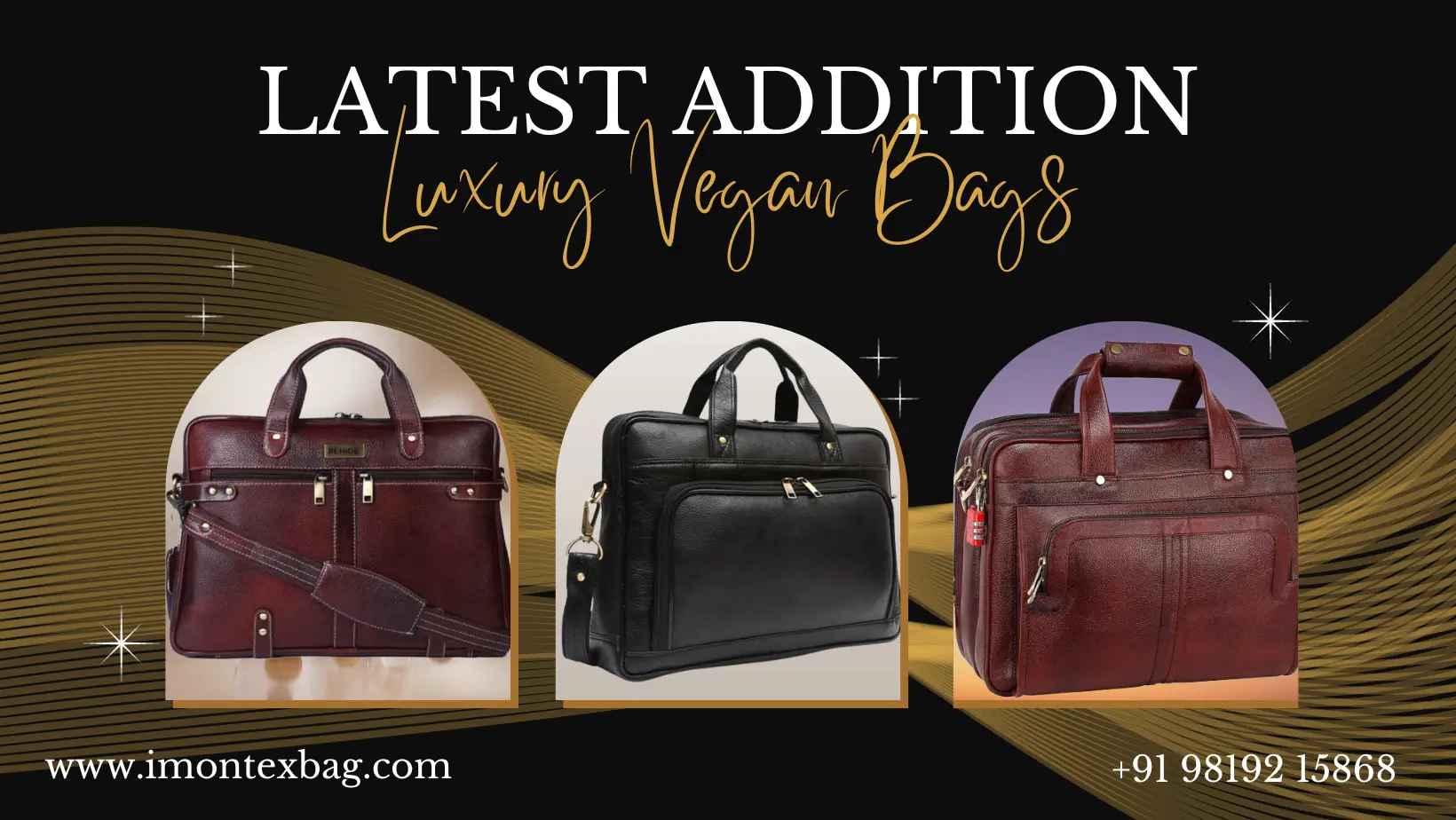 luxury vegan leather bags manufacturer